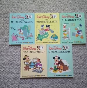 Walt Disney Fun to Learn Volumes 8-9 & 11-13